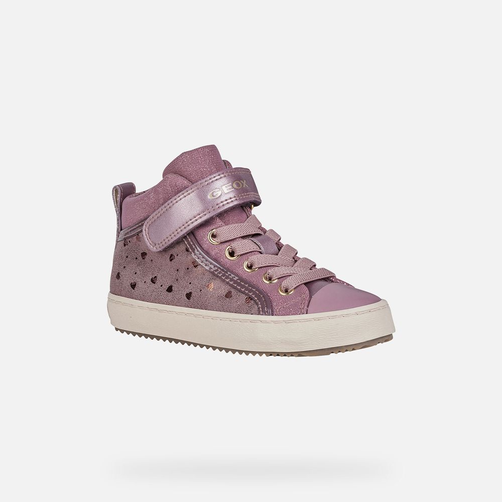 Basket Geox Kalispera - Rose - Fille 471325-FWH